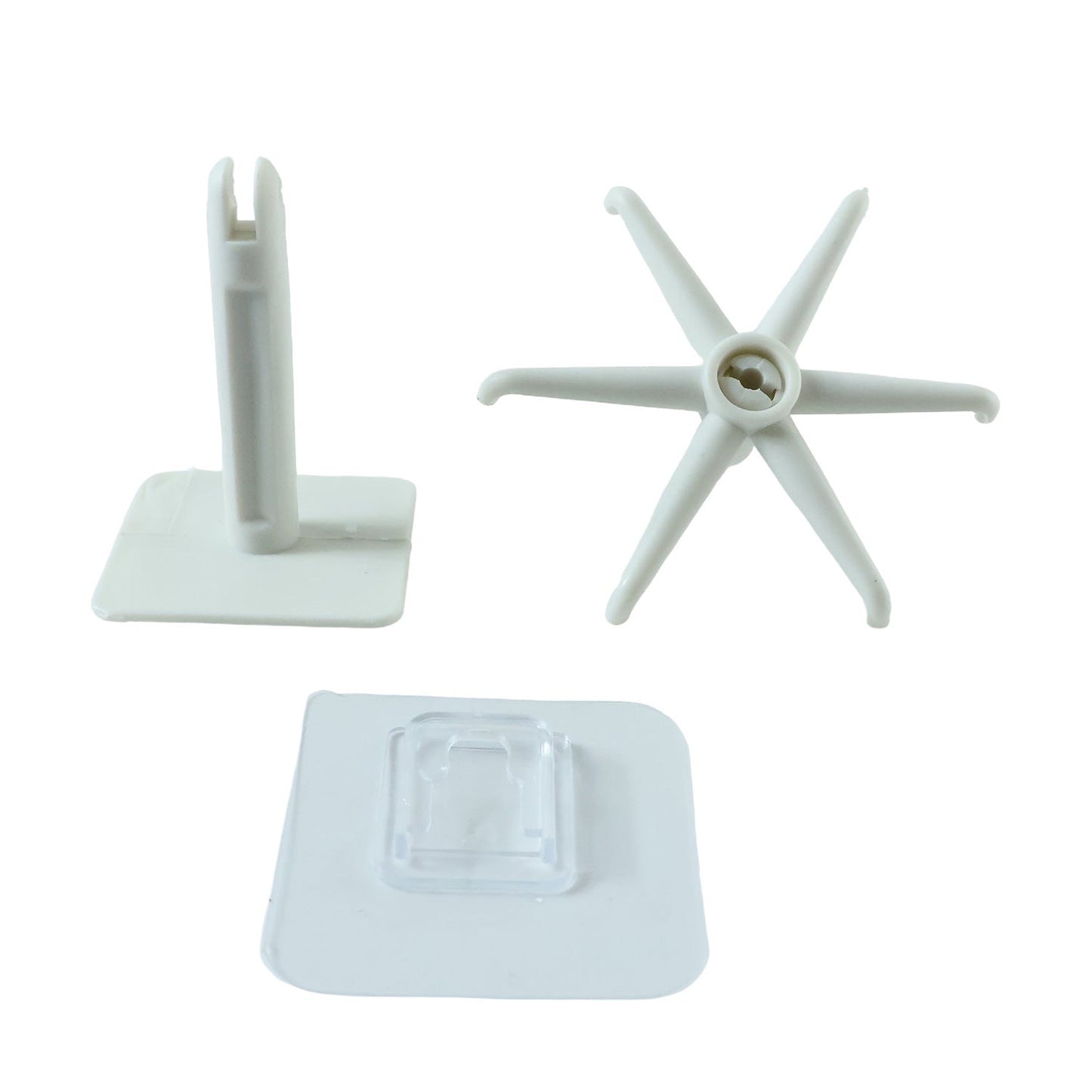 360° Rotating Folding Hook Self-Adhesive Waterproof Wall Mounted Hook