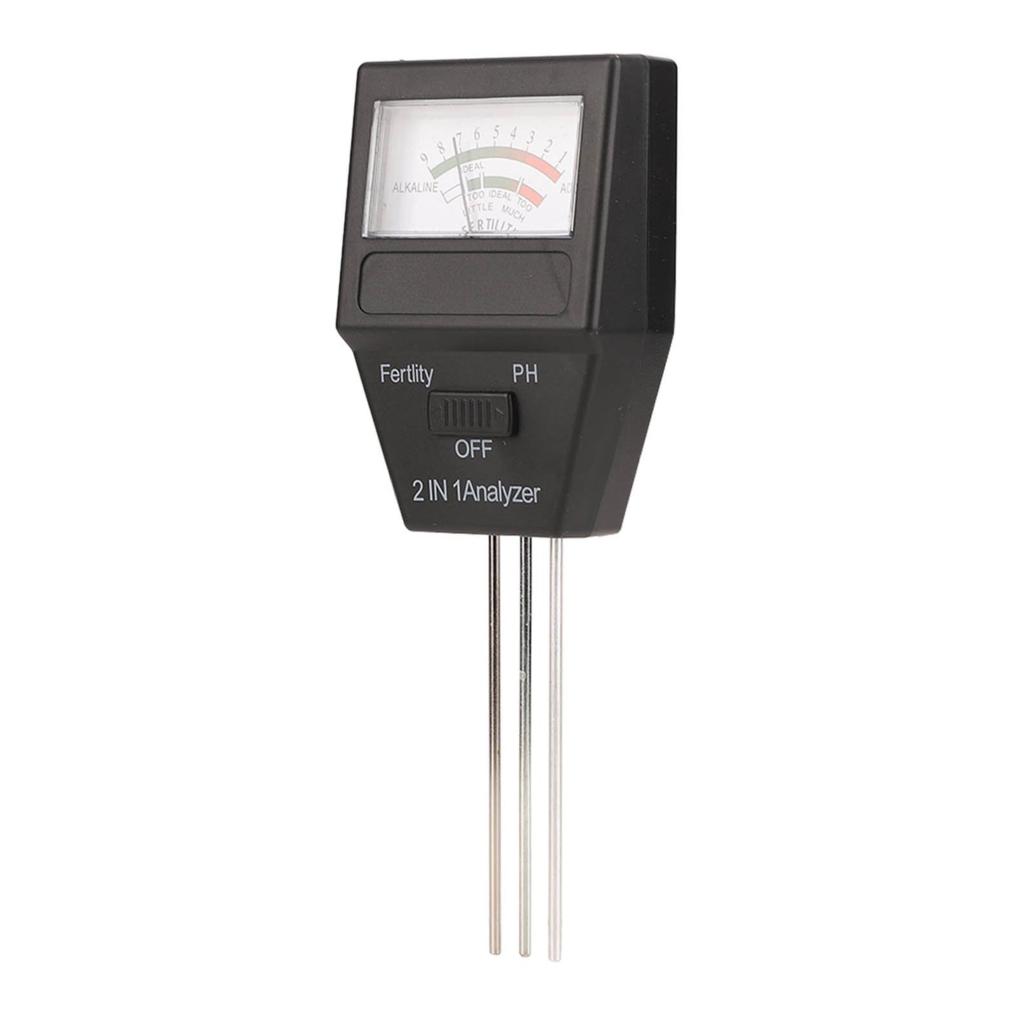 2 In 1 Soil Meter - Soil Ph  Fertility Tester Analyzer (1 Pc)