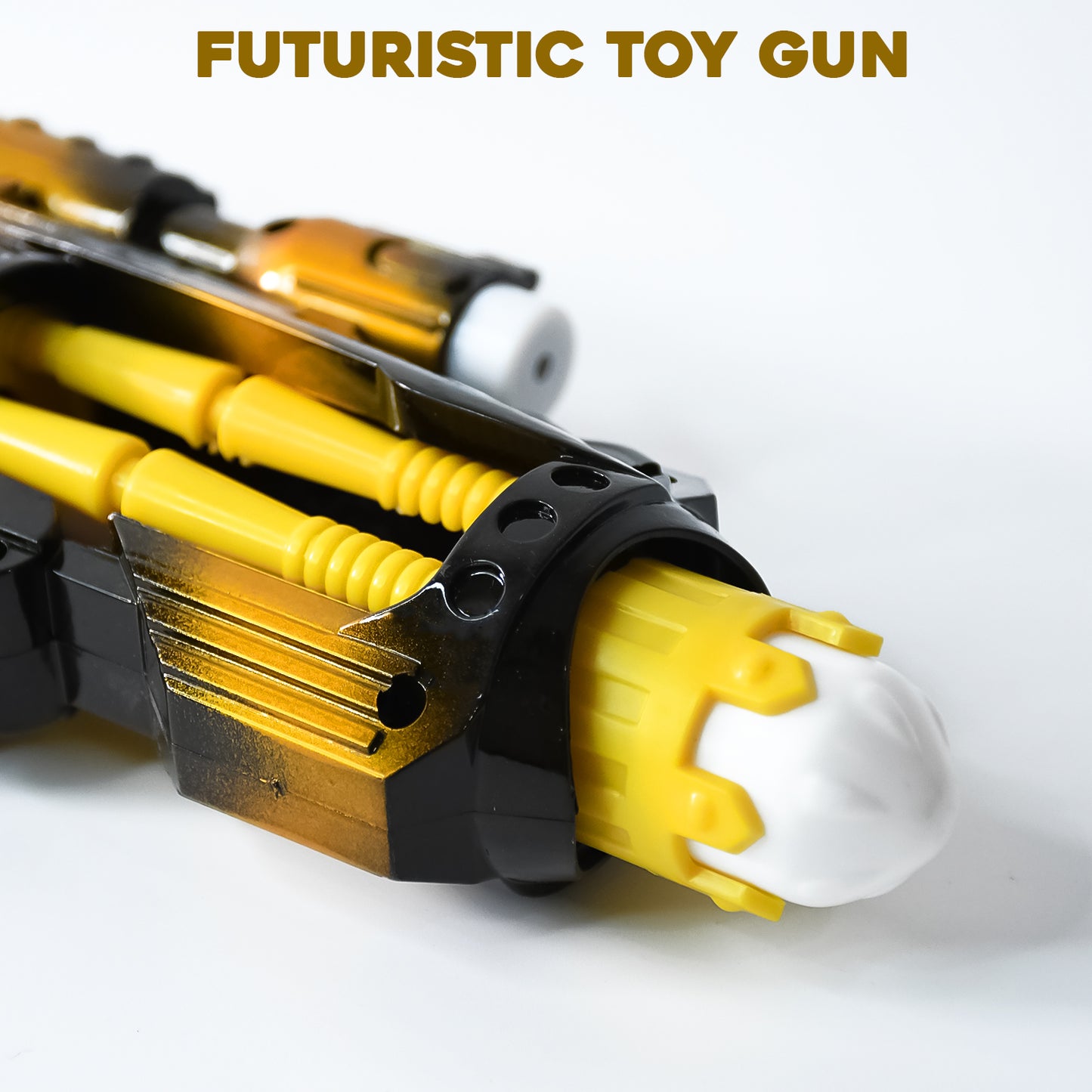 Ttg Led Laser Gun Toy  Battery Operated Space Blaster With Flashing Lights  Sound (1 Set)