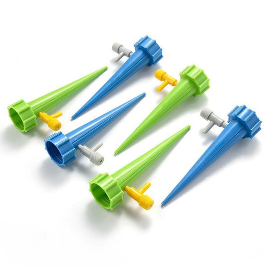 7412 Plant Watering Spikes Self Watering Spikes Water Dripper For Plants Adjustable Plant Watering Devices With Slow Release Control Valve Switch (1pc)