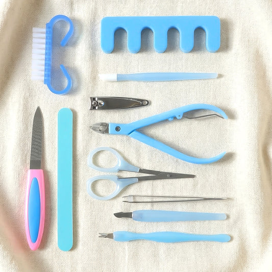 11 In 1 Manicure Pedicure Nail Care Kit Set