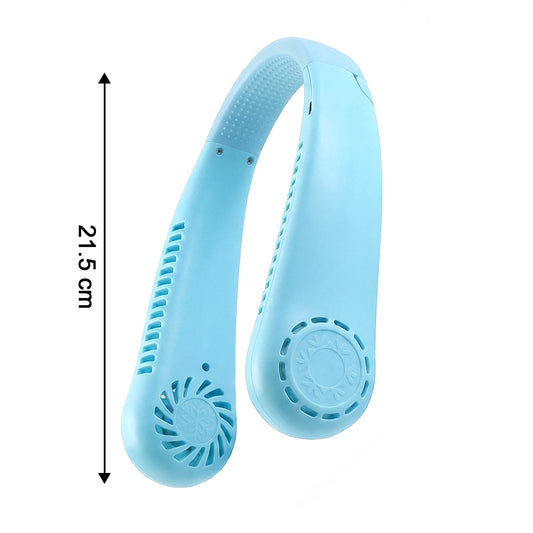 B Grade Rechargeable Hanging Neck Fan (1 Pc)