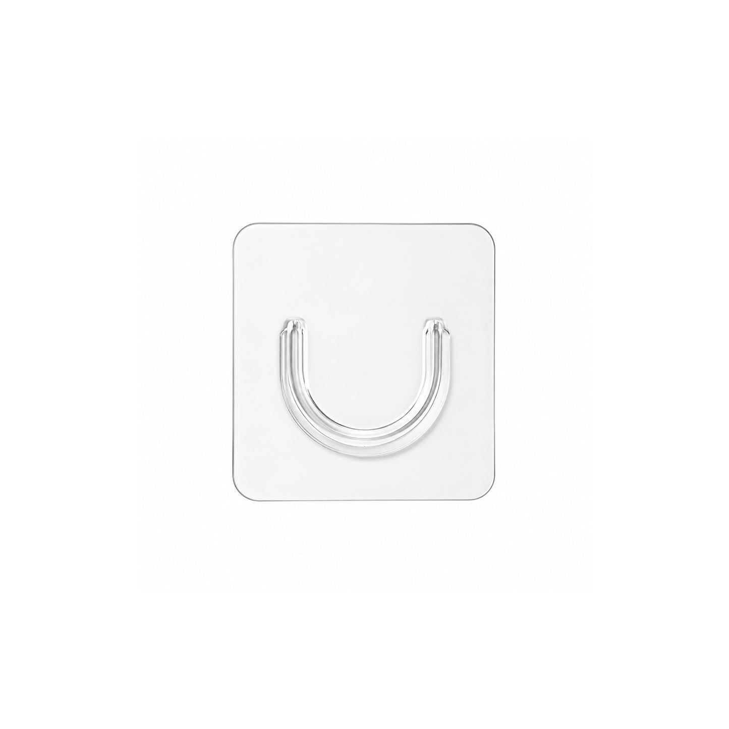 Adhesive Plastic Wall Hook Self Adhesive Hanger Strong Hold Storage (1 Pc)